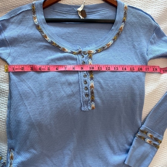 Free People Thermal Henley Top - Picture 10 of 16